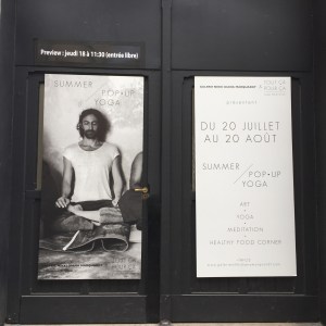 Summer Pop Up Yoga - Le Blog de Natte